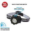 Nightstick NSP-4606B Dual-Light Headlamp- 3 AAA - Black