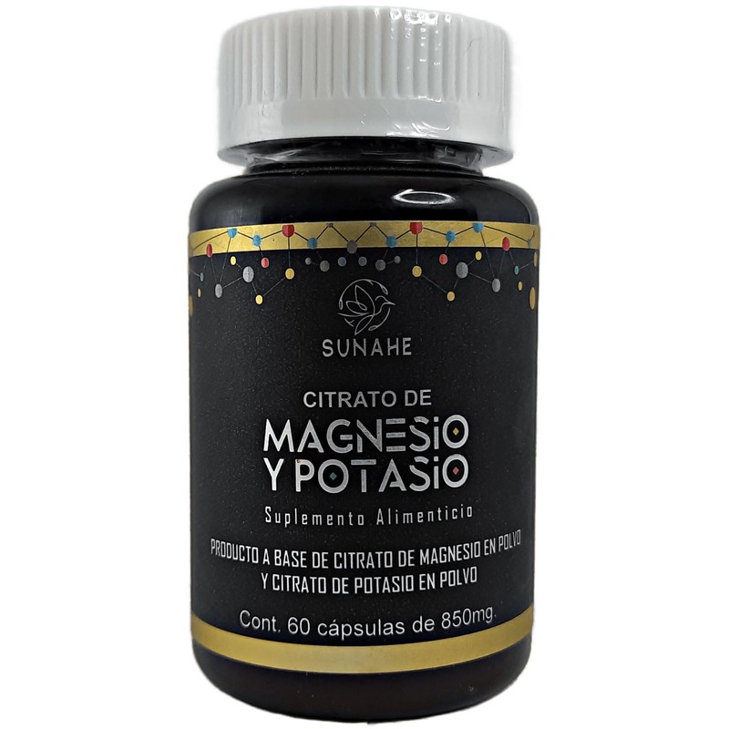 Citrato de Magnesio y Potasio 850 mg
