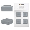 Fence Post Cap 15 x 15 mm Pack of 4