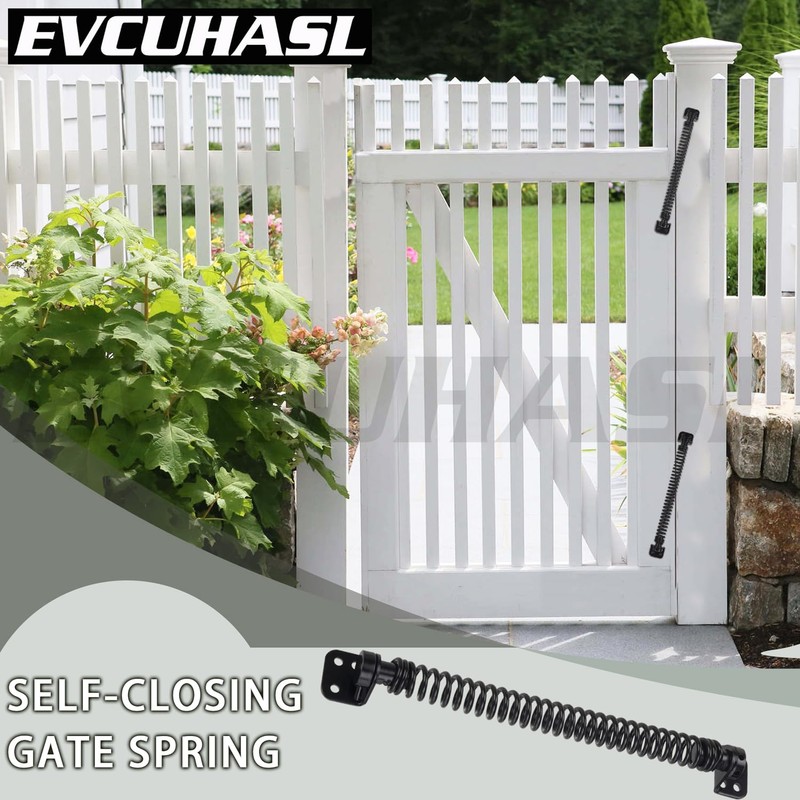 EVCUHASL 11-1/2" Gate Spring Self Closing Heavy Duty Door Springs