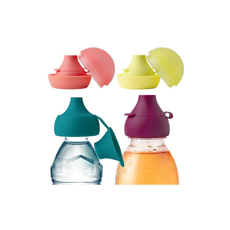 Boon Snug Sip - Tapones universales para botellas de agua