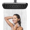 JINYOMFLY Rain Shower Head, Square Rain Shower Head, 13 Inches,