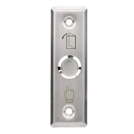Push Button Switches, Stainless Steel Push to Exit Lock Release Button, Door Access Control System Switch Door Release Out Unlock Exit Button