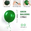 BAUANOOY 100pcs Green Balloons 12 inch, Green Latex Balloons with