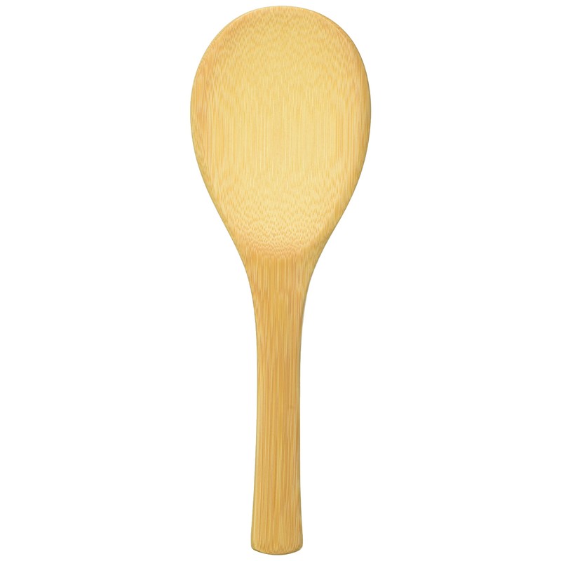 Yamashita Kogei 262213 Rice Spoon, Natural, W 2.8 x D
