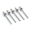 BESTYCHAO 100pcs Aluminium Blind Rivet 3.2mm x 6mm, Open End