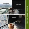 VELIMAX Static Cling Total Blackout Window Film Privacy Room Darkening