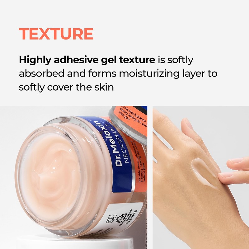 Dr.Melaxin Necksphalt ECM Barrier Cream for Anti-Aging Neck Skin, Tightening