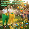 Granny Pants Yard Game Set 22-PCS Yellow & Green Team