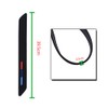 runmade for Car Front Rear Bumper Protector Corner Guard Rubber