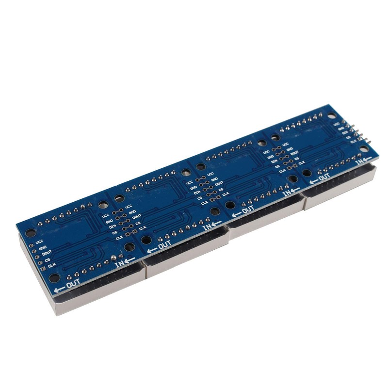 HALJIA MAX7219 Dot Matrix Module Red light MCU LED Display