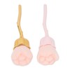 2pcs Nail Dust Remover Pink Rose Nail Powder Cleaning Brush