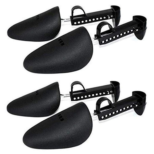 Happyupcity 2 Pairs Plastic Adjustable Men Shoe Tree Stretcher Boot