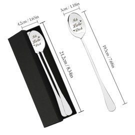 Anniversary gift for him, gifts for girlfriend, partner gifts, ice cream spoon, birthday gift for girlfriend, couple gifts, gift for partner, couple gifts, Valentine's Day gifts