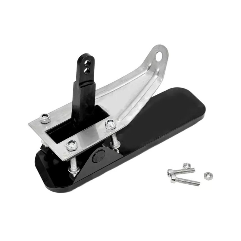 Hot Rod Chrome Floor Mount Gas Pedal Throttle Accelerator Pedal