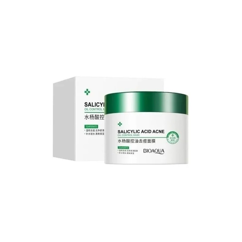 Gel Cuidado Facial Bioaqua Acido Salicilico Control Grasa Elimina Imperfecciones