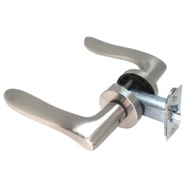 KAWAGUCHI 技研 Door Lever Indoor Lock Al Series Boxed Nickel Al – 32-1 m – N