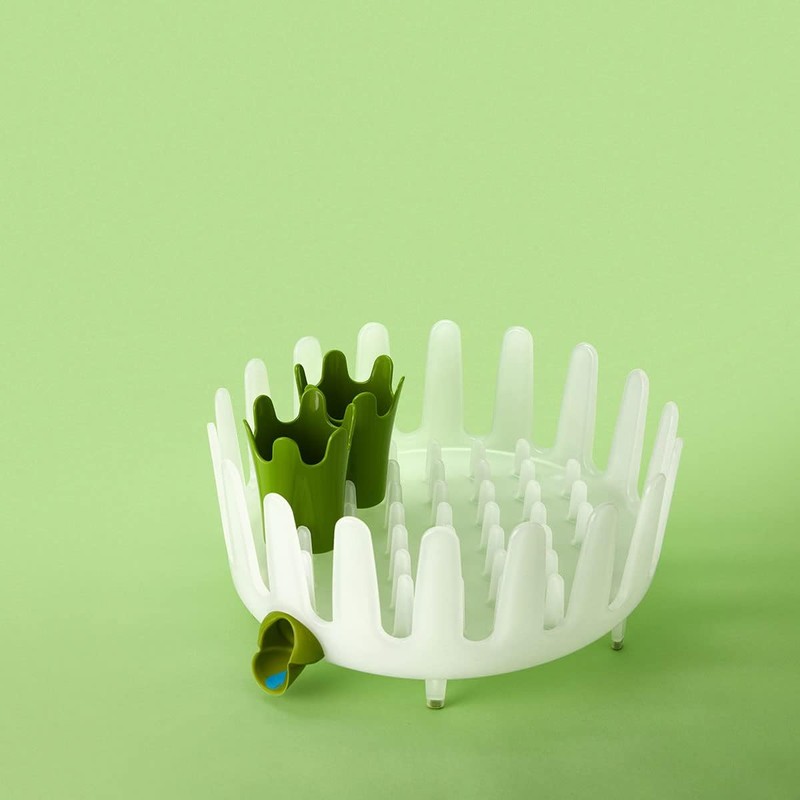 Chef'n Plastic 401-281-004 DishGarden Dish Rack, 14 x 13.25 x
