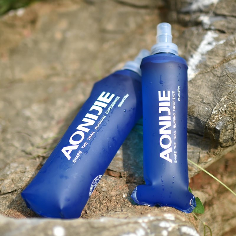 TRIWONDER TPU 折りたたみ 水筒 ボトル ウォーターボトル スポーツボトル ジョギング マラソン サイクリング