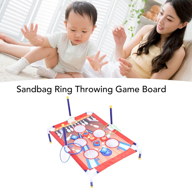 Bean Bag Tossing Game Portable Parent Child Interaction Sports Cornhole
