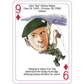 HeroDecks - U.S. Marines Battle Heros Playing Cards - USMC