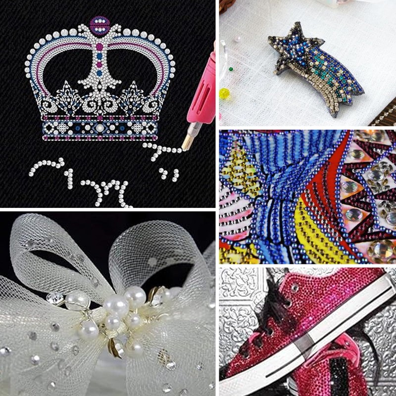 Hotfix Rhinestone Applicator Kit - Professional Bedazzling Tools with 1500+