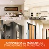 Tecnolite - Lámpara Downlight LED Empotrable 3.5 W, Luz Suave
