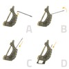 HMF Antique Chinese Decorative Padlock | Fish | 6 x