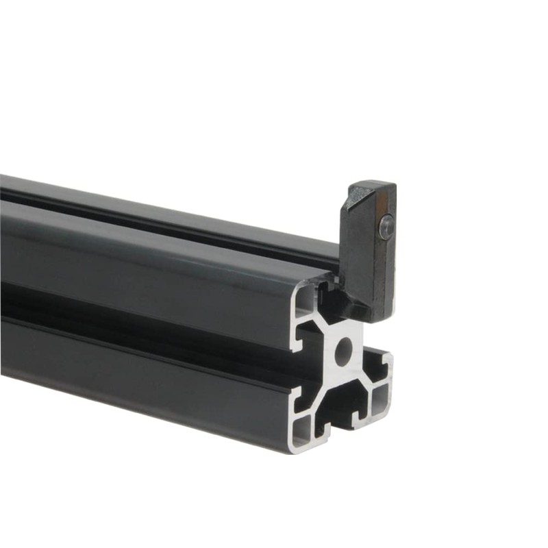 Befenybay 10PCS Black T Slot L-Shape 90 Degree Interior Inside