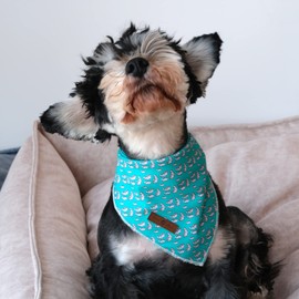 lionet paws Summer Dog Bandana Manatee for Small Medium Large Dogs, Cat Dog Kerchief Triangle Bibs Scarf for Male Female