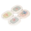 4PCS Set Wardrobe Aromatherapy Wax Tablets Long Lasting Floral Scent