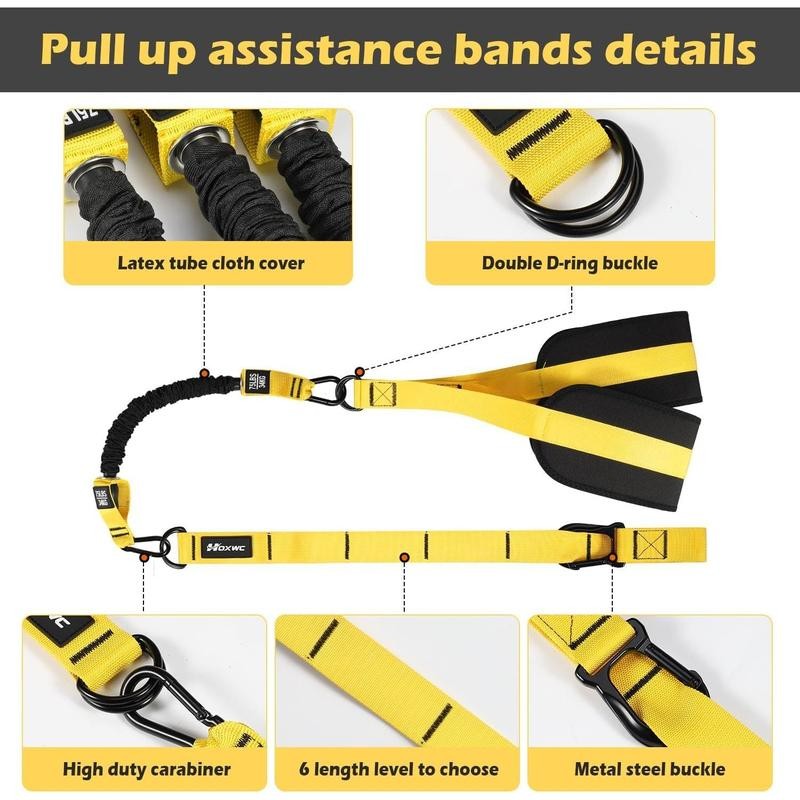 Pull Up Assistance Bands, Adjustable Heavy Duty Resistance Band for