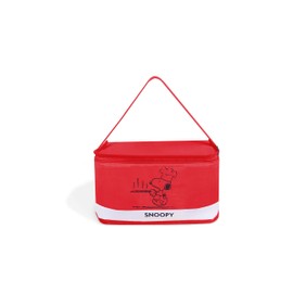 Excelsa 61622 Lunch Box Snoopy, Polyester, Red