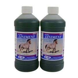 SU-PER Liniment for Horses - Helps with Minor Stiffness & Soreness - Classic Equine Liniment - 1 Pint, (2 Pack)