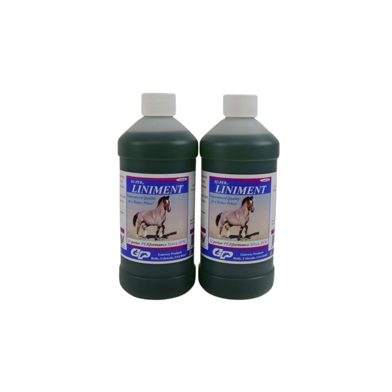 SU-PER Liniment for Horses - Helps with Minor Stiffness &