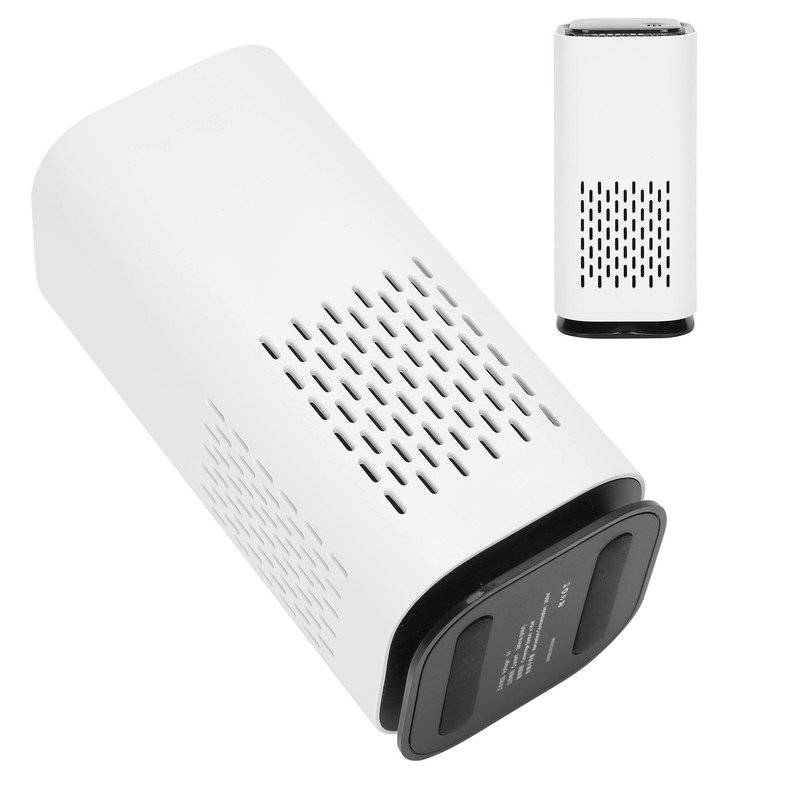 Mini Air Purifier Cleaner Mute Negative Ion Filter USB Power