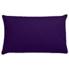 Set of 2&nbsp;pillow cases (polyester) plum