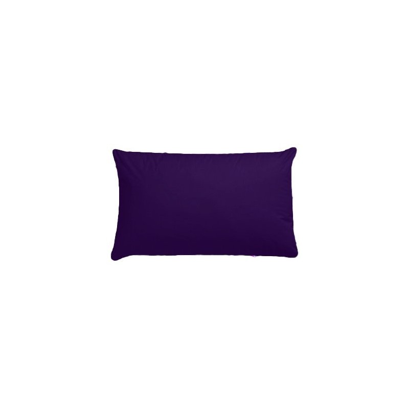 Set of 2&nbsp;pillow cases (polyester) plum