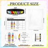 Landical 20 Sets Phlebotomy Essentials Order of Draw Badge Cards