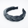 Dresyu Braided Headbands Velvet Headband for Women Soft Twisted Hair