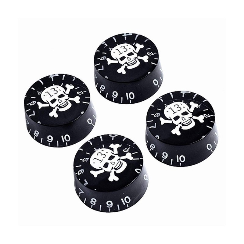 Guitar Knobs Skull Head Electric Guitar Knob Tone Volume Control