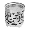 Camping Heater Stove Outdoor Camping Tent Multifunctional Stainless Steel Mini