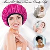 Shower Cap for Women, Large Shower Caps Reusable Waterproof with