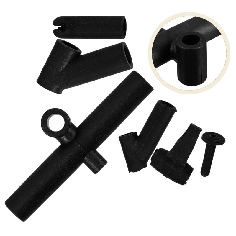 WOONEKY Kite Frame Accessories 4pcs Plastic Rod Connectors Kite Tee
