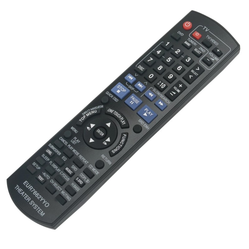 for-Panasonic New Remote Control EUR7662YY0 Replace for Panasonic Theater SA-PT1050