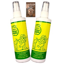 Grannick's Bitter Apple Taste Deterrent for Dogs Bundle (2 Pack)