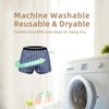 TIICHOO Mens Incontinence Underwear Washable 150 ml Absorbency Reusable Leakproof