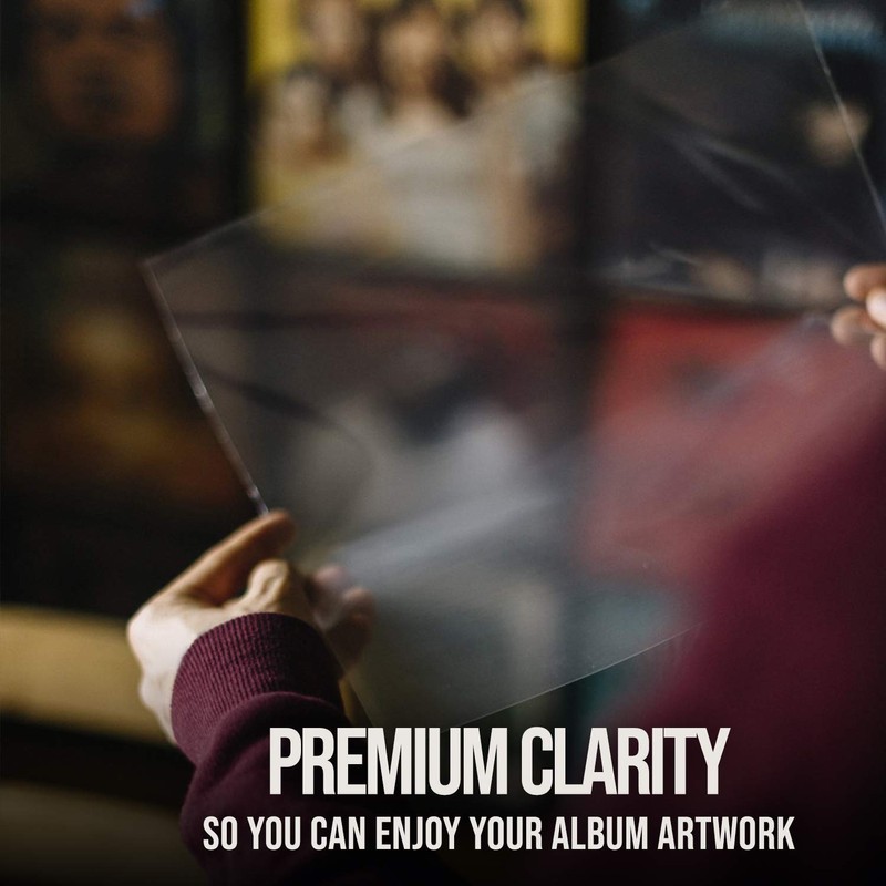 Vinyl Fever Record Sleeves [125 Pack] - Outer Album Covers