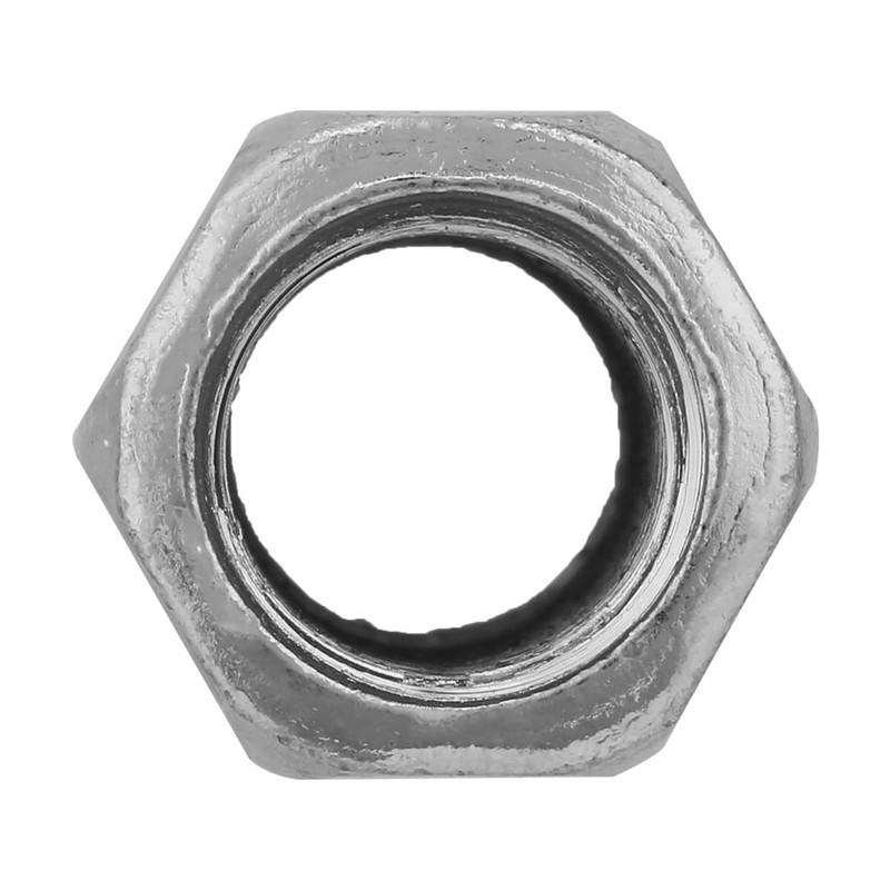 2pcs Zinc Plated Steel M16*50 Long Hex Nut Hexagonal Thread