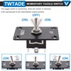 TWTADE Boat Trim Switch Momentary Rocker Toggle Switches 3 Pin